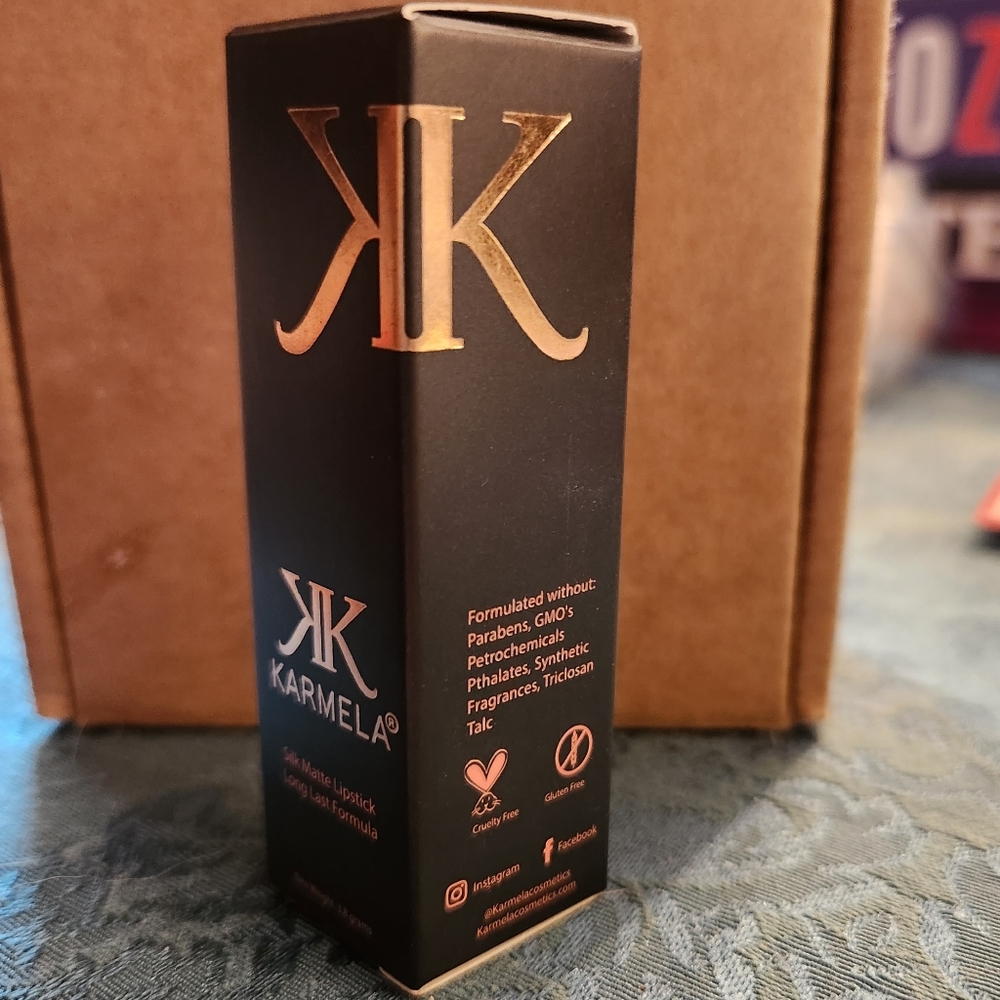 Karmela Cosmetics Silk Matte Lipstick in Divine